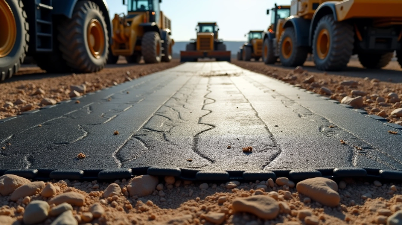 Main applications of road mats